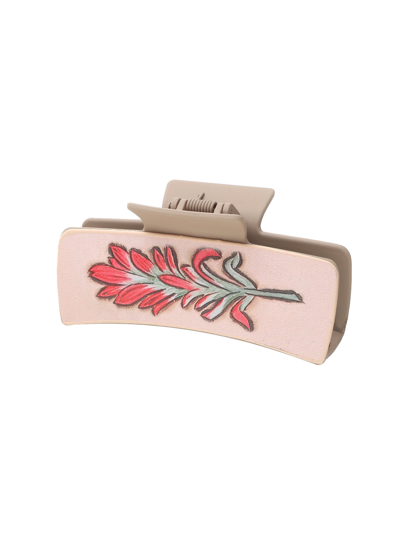 Wholesale Western Style Cactus Feather Sunflower Leather Shark Clip Hairpin